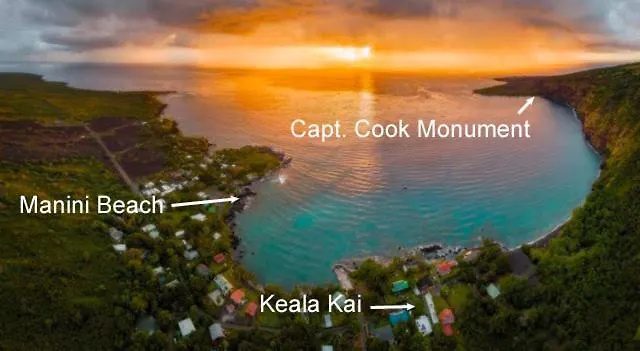 Eco-Friendly Sanctuary On Kealakekua Bay. Charming Hawaiian Style With Air Con Captain Cook Verenigde Staten